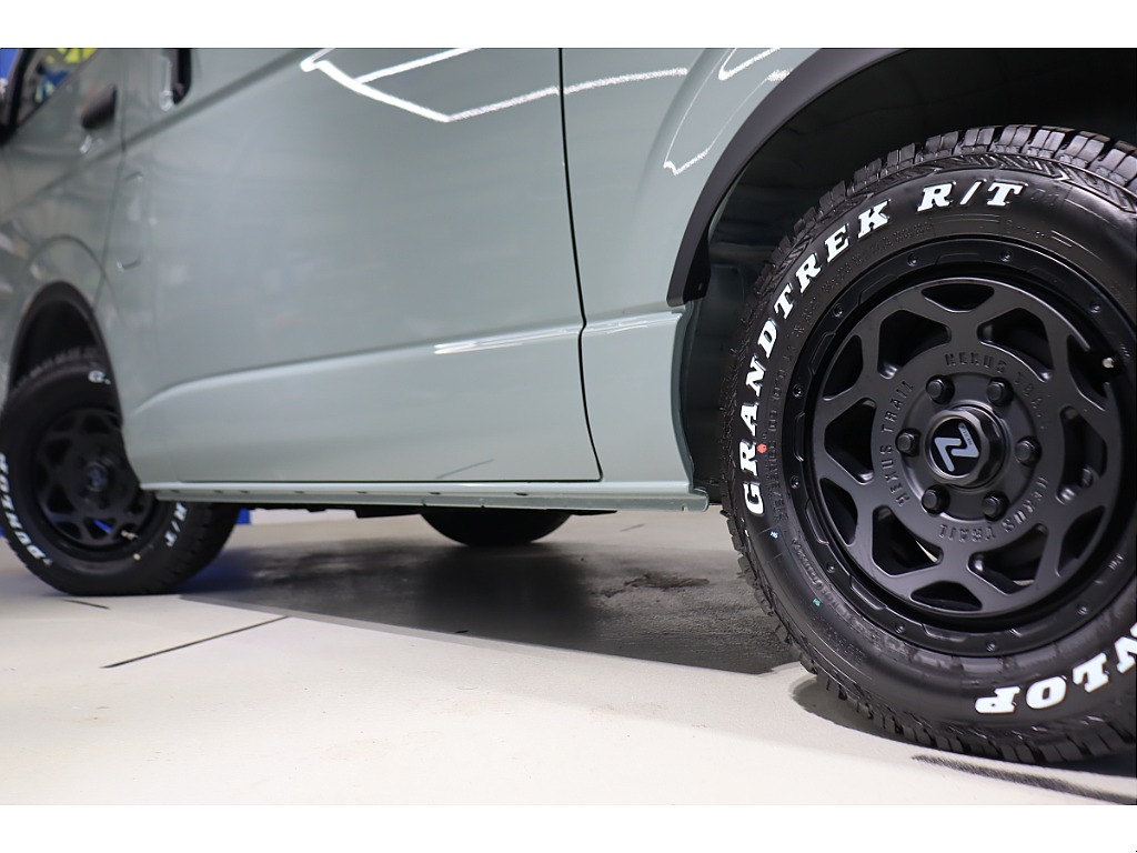 FLEX　NT-1アルミホイールとDUNLOP グランドトレックタイヤで足元からドレスアップ済み♪