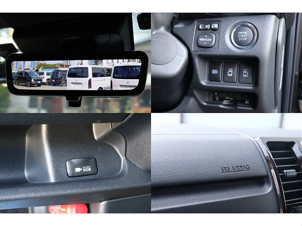 安心のデジタルインナーミラーを完備！各所に充実した標準装置を搭載！