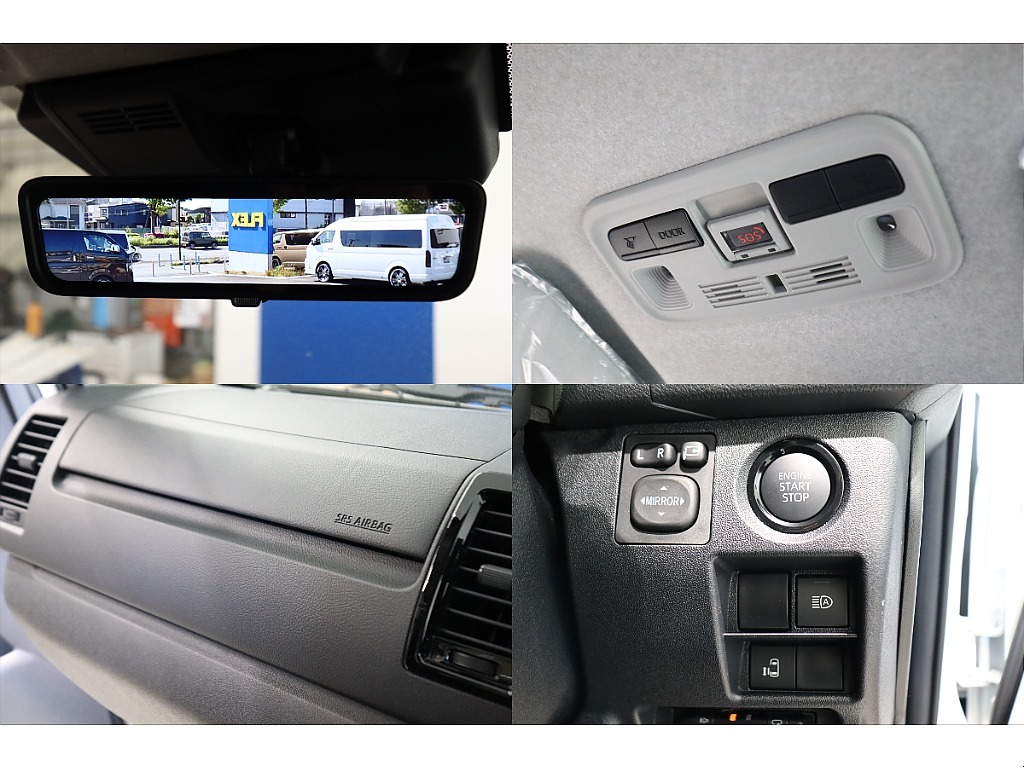 デジタルインナーミラーなど充実した安全装備も備わっております！