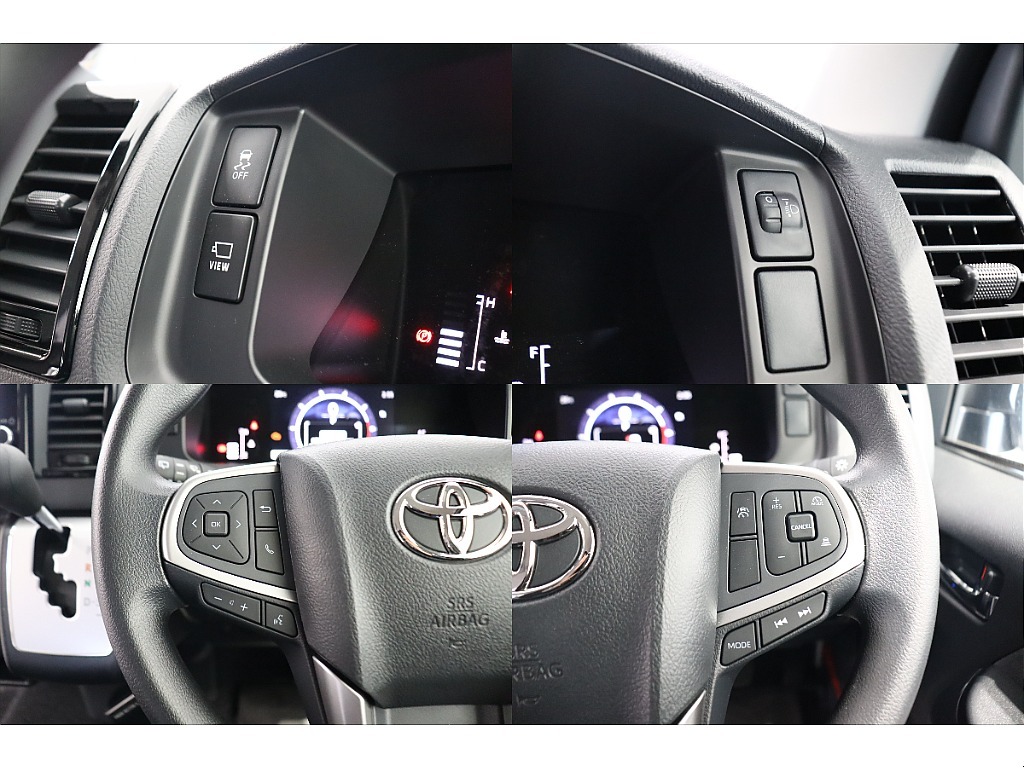 スポーティーな3本スポークステアリングハンドル！オートクルーズ機能も搭載！