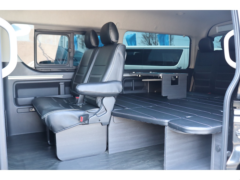 FLEX内装架装Ver1！普段使いからアウトドアにも使い勝手の良い車中泊シートアレンジ♪