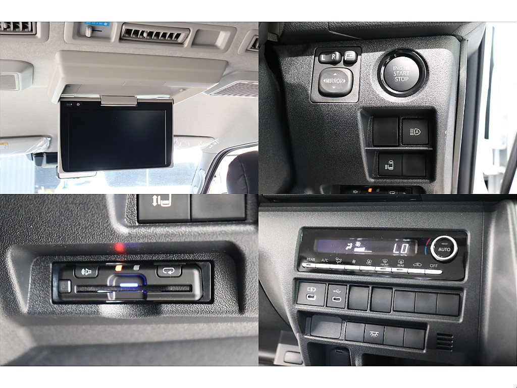 同乗者にも嬉しいフリップダウンモニターを装着済み！ETCも完備しております♪