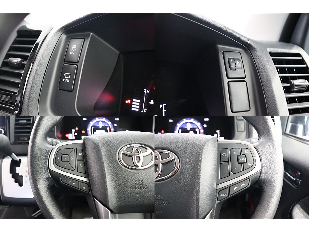 スポーティーな3本スポークステアリングハンドル！オートクルーズ機能も搭載！