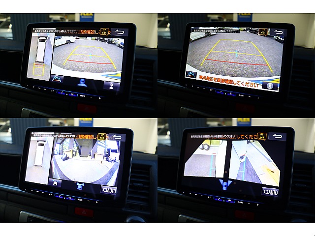 パノラミックビューモニターで死角も視認可能☆