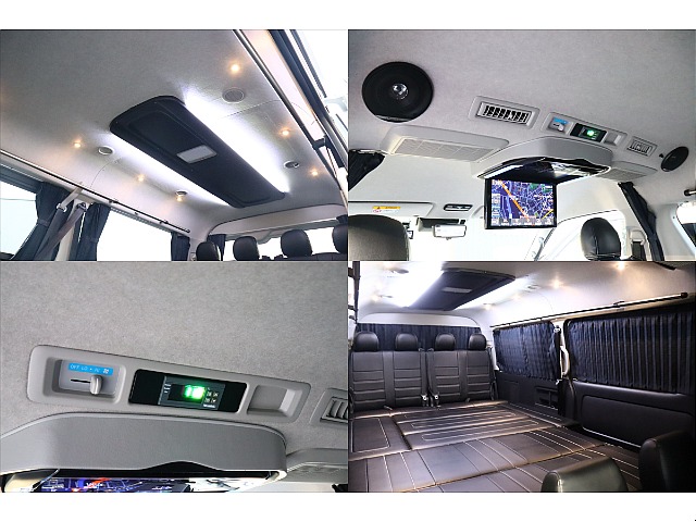 後席も充実したカスタム内容が揃ってます☆