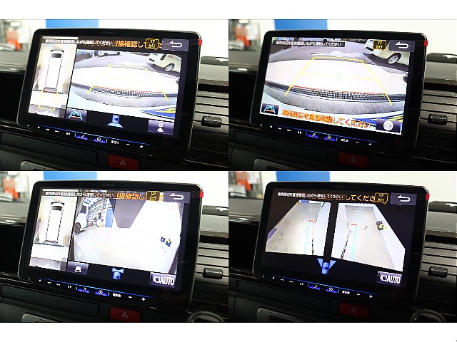 メーカーオプションのパノラミックビューモニター完備！