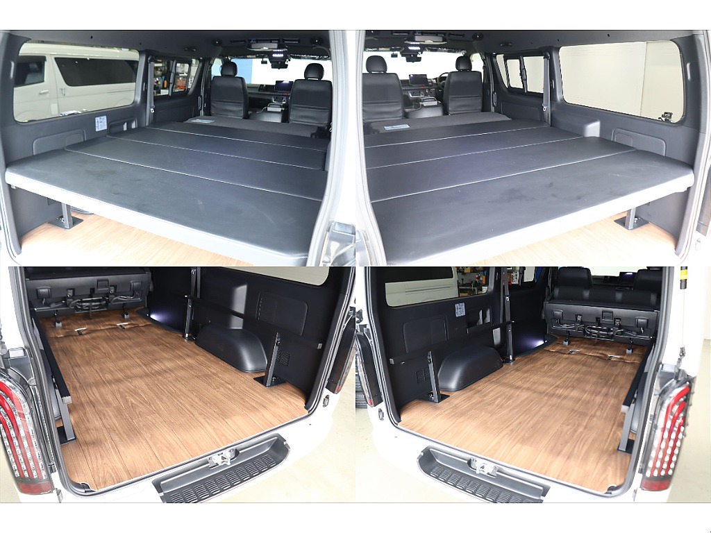 荷室には、タイプ２ベッドキットにCFカーゴマットも装備！