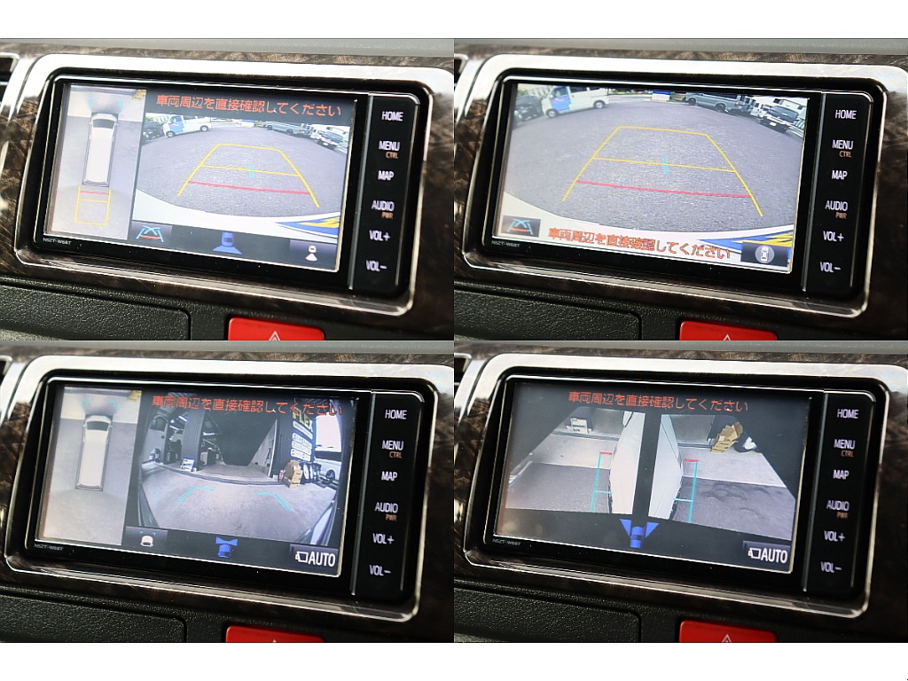 パノラミックビューモニター装備で死角も視認可能！