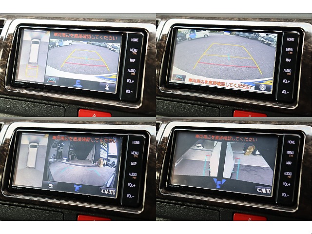 パノラミックビューモニター装備で死角も視認可能！