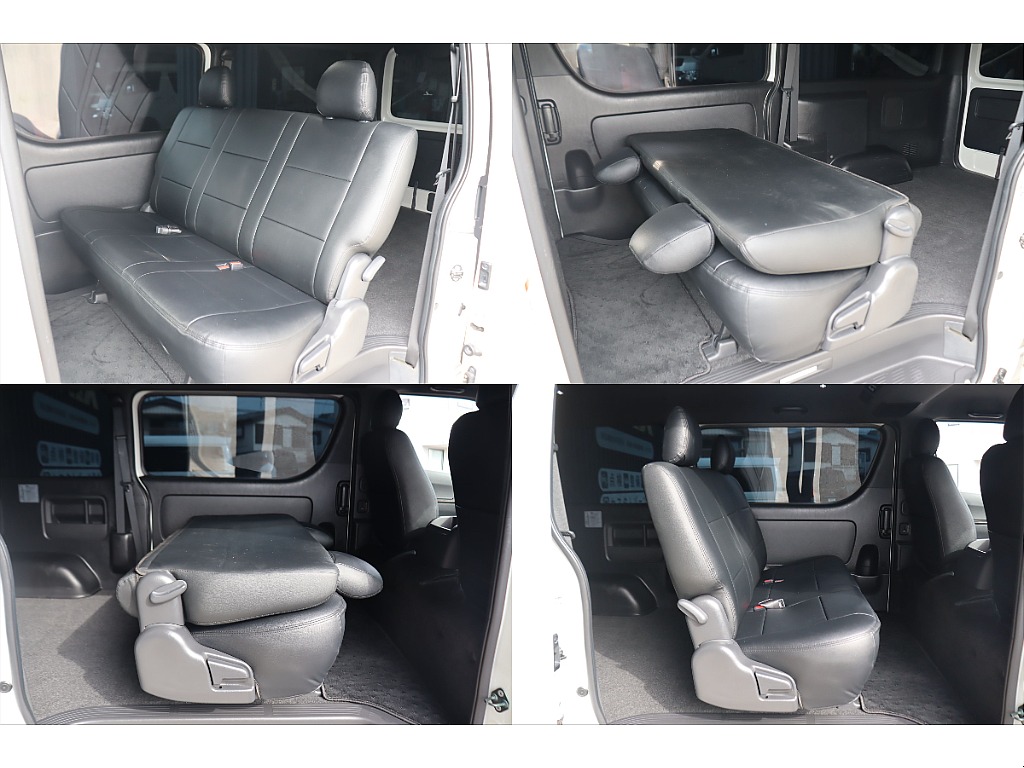 2列目には、ゆったり座れる3人掛けシートがございます☆