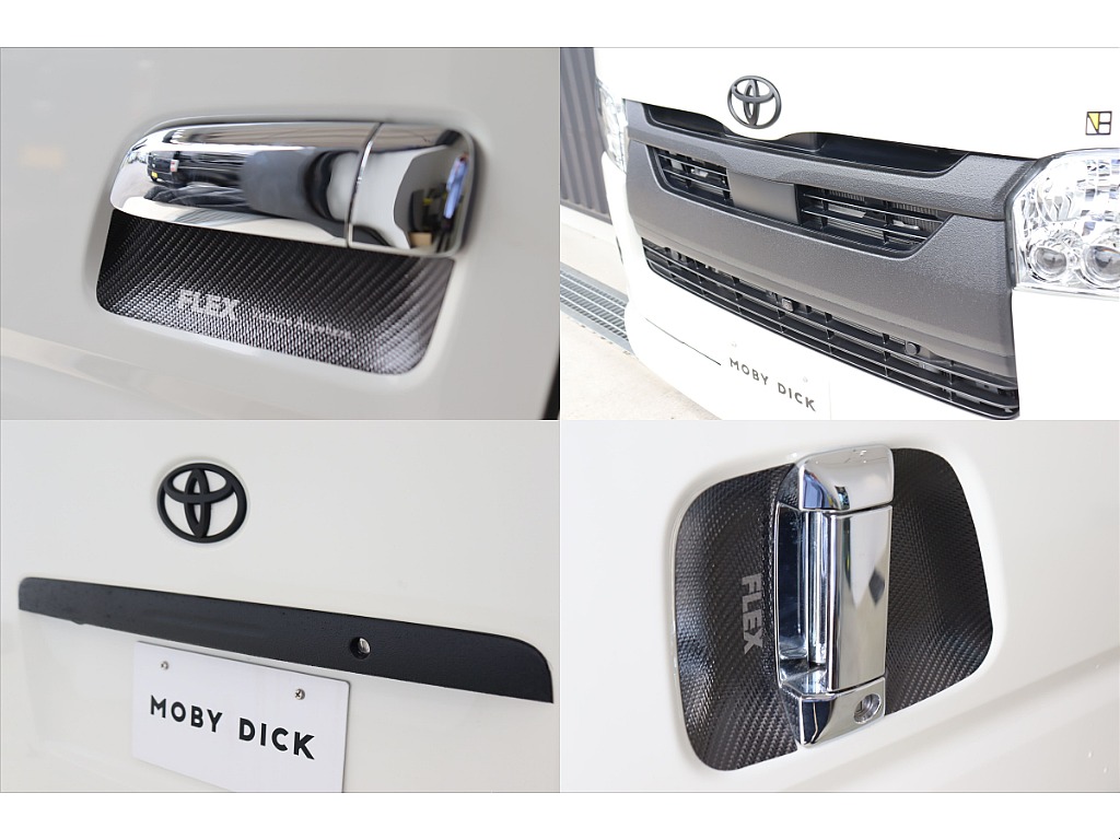 FLEXカスタム多数のハイエースでございます☆