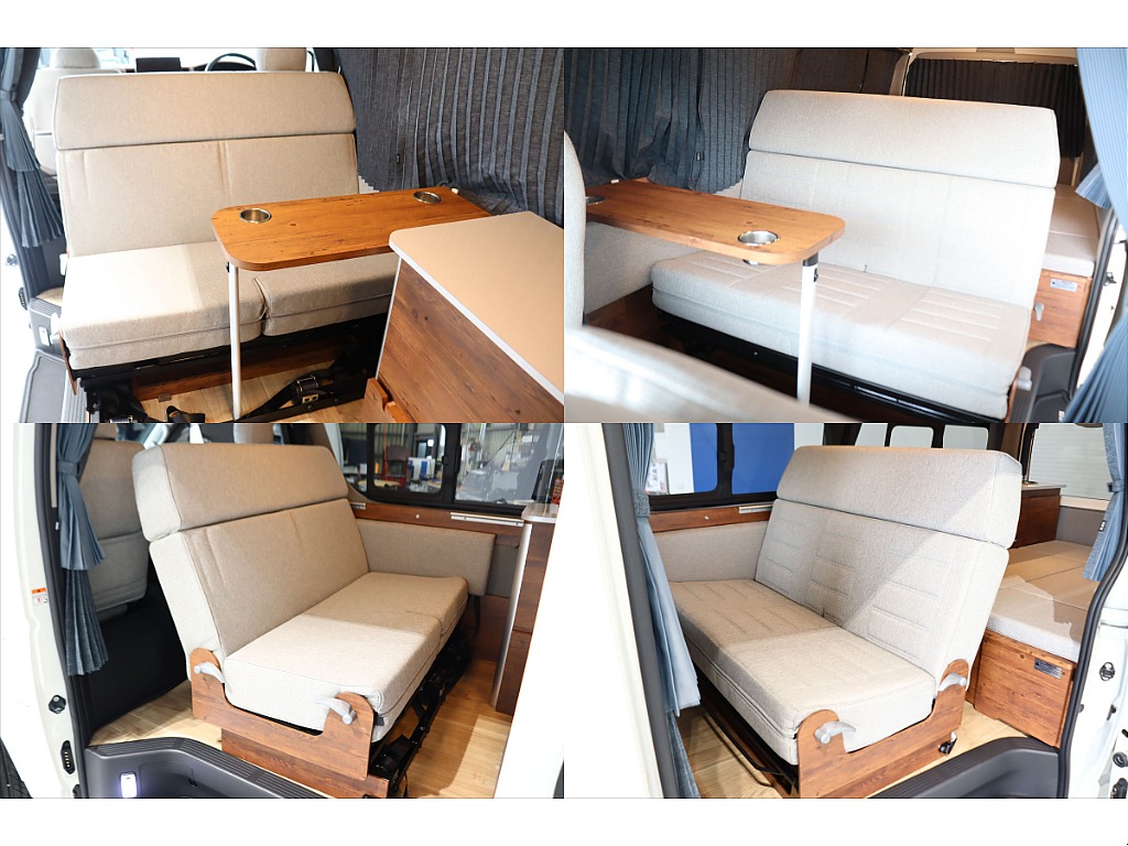 2列目シートは、シーンに合わせて自由自在に！