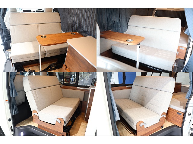 2列目シートは、シーンに合わせて自由自在に！