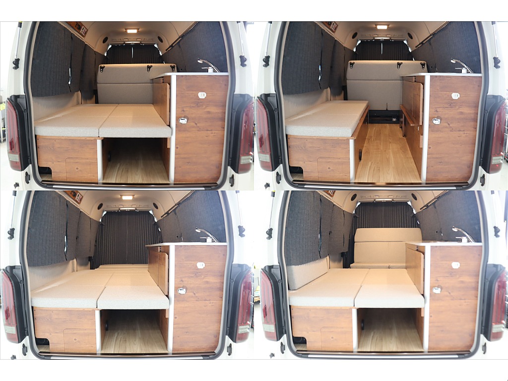 使用用途に合わせたシートアレンジが可能です☆