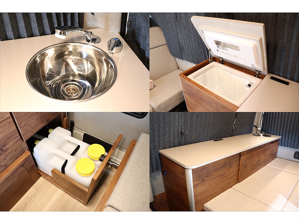 冷蔵庫やシンクまで装備されております☆