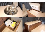 冷蔵庫やシンクまで装備されております☆