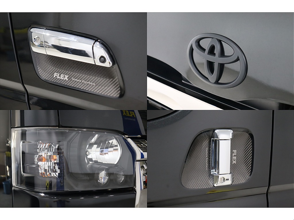 各所マットブラック塗装やFLEXカスタムが施されております☆