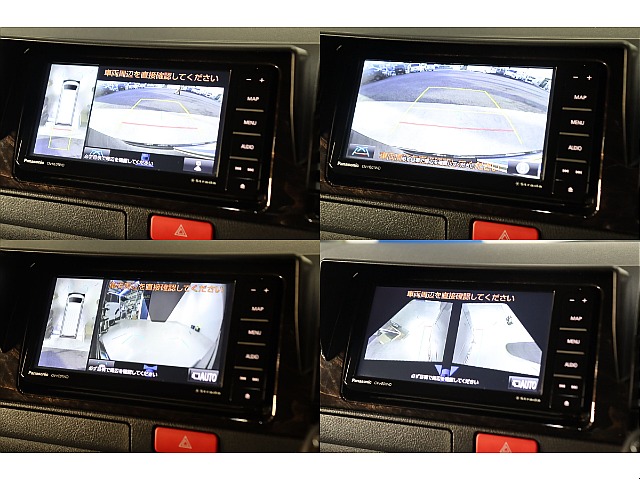 パノラミックビューモニター完備で安心して運転が可能！