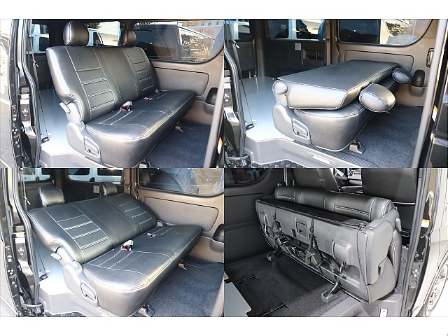 2列目にはゆったり座れる3人掛けシート☆