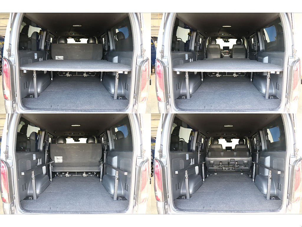 荷室にはワークベッドキット搭載で仕事・車中泊も利用可能☆