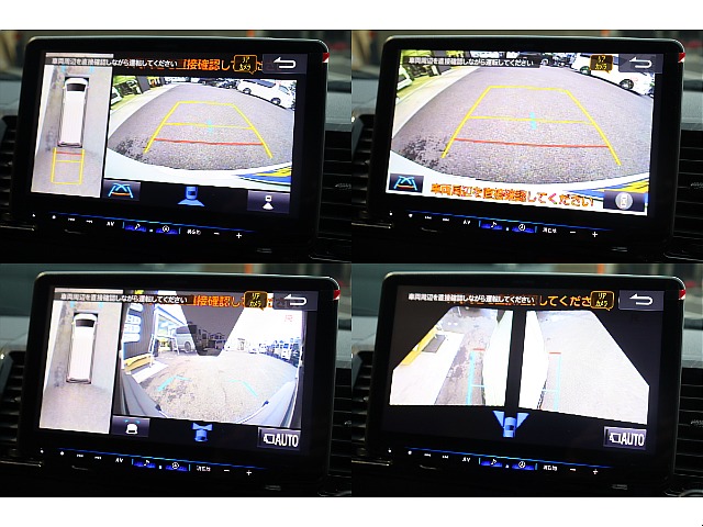 メーカーオプションのパノラミックビューモニターを完備！駐車時や路肩走行もサポートいたします♪