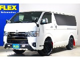 令和6年式　ハイエースバン　スーパーGLダークプライムⅡ　ディーゼル4WD　オフロードパッケージ　BIGX11インチナビ　ETC　HDMI端子　ベットキット　6面カーテン　サイドバー　ルーフスピーカー