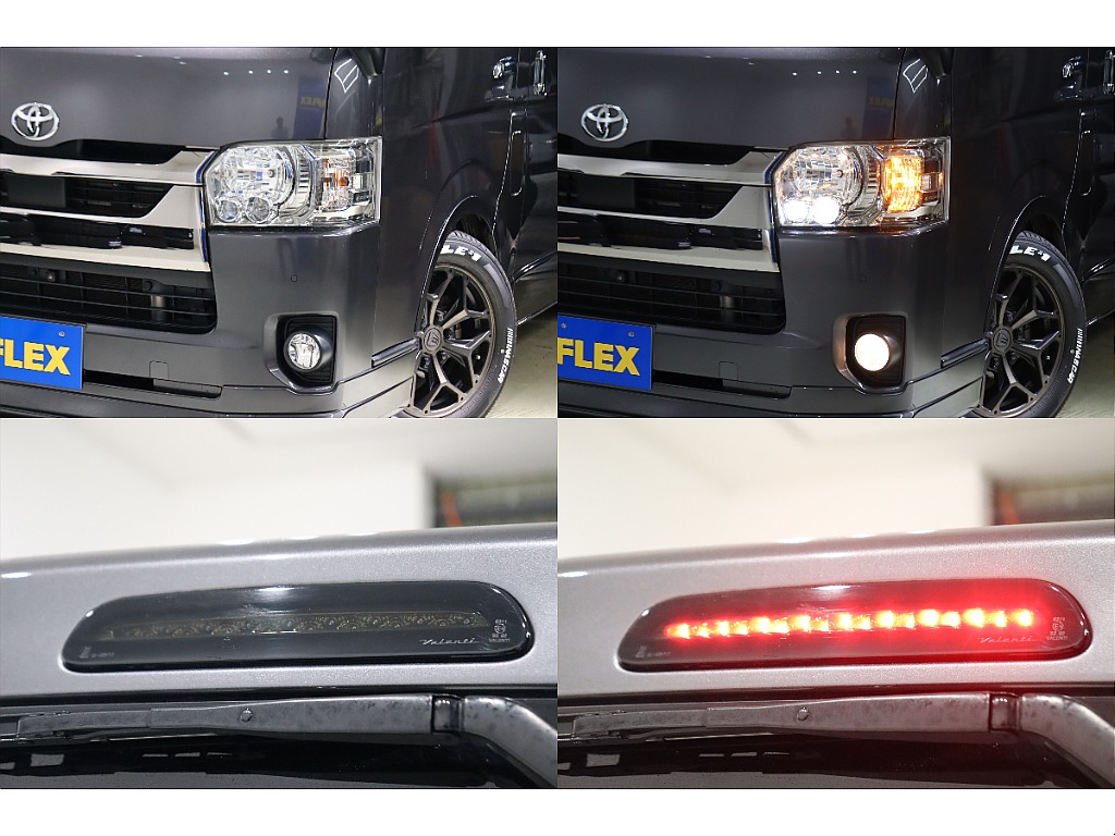 LEDヘッドライトを標準装備！ハイマウントストップランプはオリジナルLED仕様にカスタム済み♪