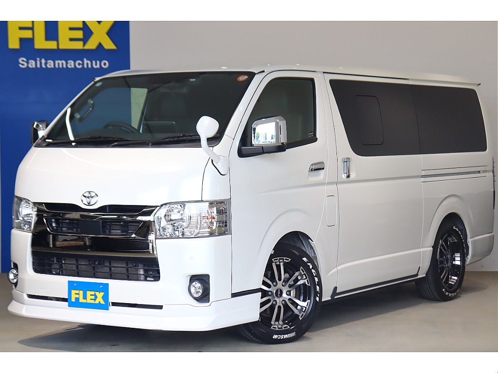 【厳選中古】スーパーGL　ダークプライムⅡ　ディーゼル４WD　エアロスタイル　寒冷地仕様　BIG-X　ベッド　サイドバー　フロア床張り☆