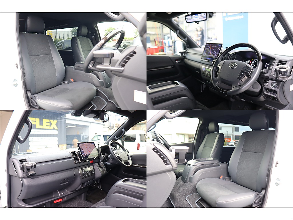 トヨタ&nbsp;ハイエースバン&nbsp;5D2.0スーパーGLダークプライムⅡロング&nbsp;買取直販 BIGX１１インチナビ&nbsp;埼玉県の詳細画像&nbsp;その7