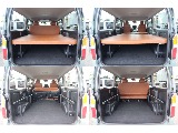 シーンに合せて脱着・フルフラット展開可能です！