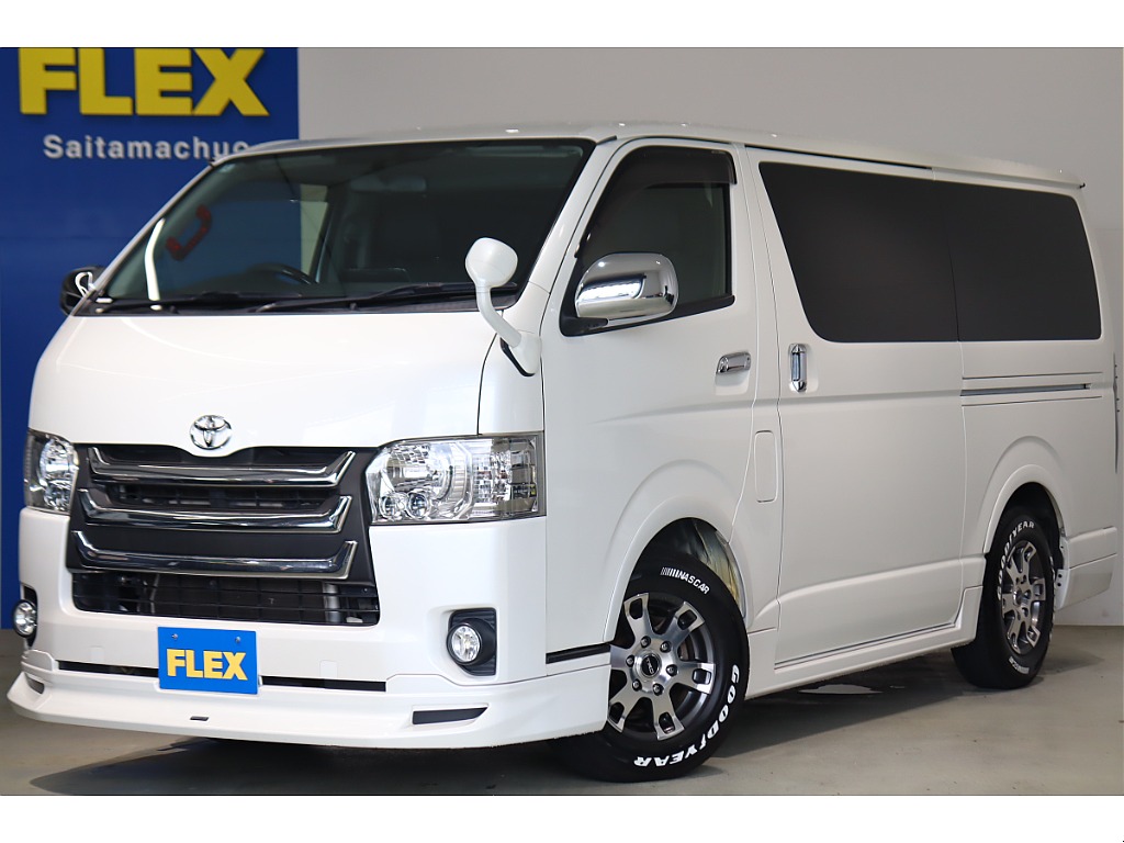 トヨタ&nbsp;ハイエースバン&nbsp;5D2.0スーパーGLダークプライムロング&nbsp;買取直販&nbsp;埼玉県