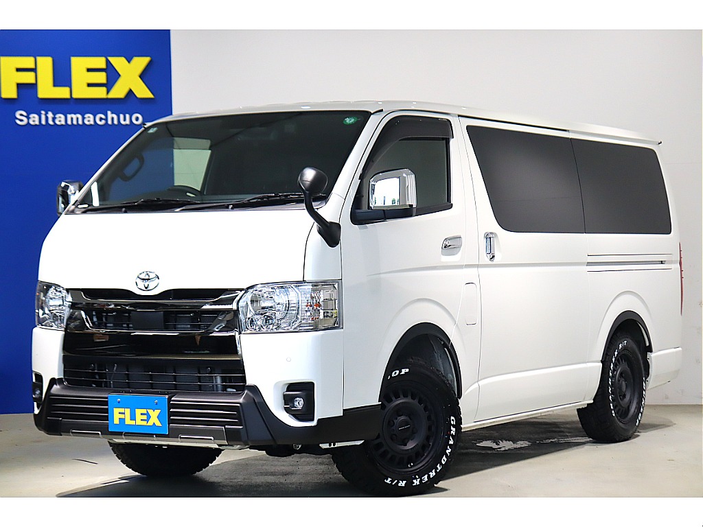 令和7年式　スーパーGL　ダークプライムⅡ　ディーゼル4WD　7インチナビ　フリップダウンモニター　フラットベットキット付き　サイドバー　PIVOTクルーズコントロール　パワースライドドア