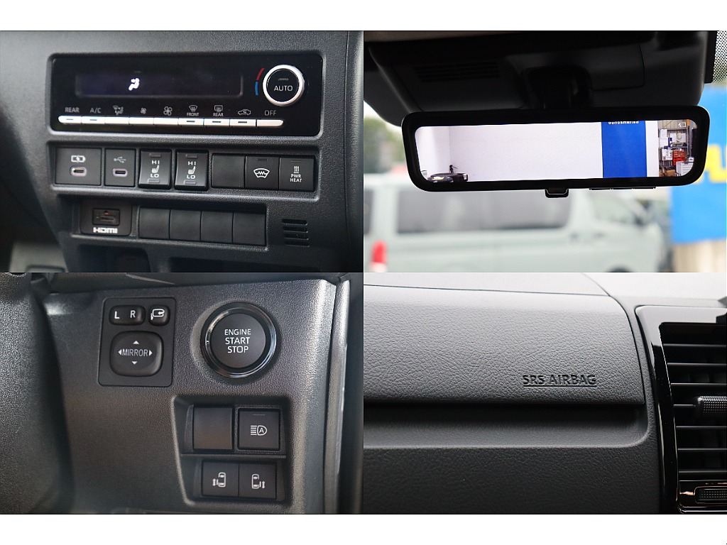 デジタルインナーミラーなど各所に充実したメーカーオプションを完備！