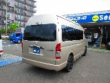 迫力の後ろ姿！スーパーロング・ハイルーフ車ならではの風格です♪