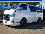 トヨタ&nbsp;ハイエースバン&nbsp;5D2.0スーパーGLダークプライムⅡロング&nbsp;ベッドキットパッケージ&nbsp;神奈川県