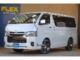 トヨタ&nbsp;ハイエースバン&nbsp;5D2.8DTスーパーGLダークプライムⅡロング&nbsp;TRDフルエアロ&nbsp;大阪府