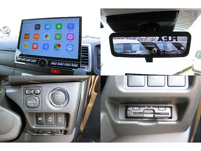 デジタルインナーミラーで夜間も安心◎