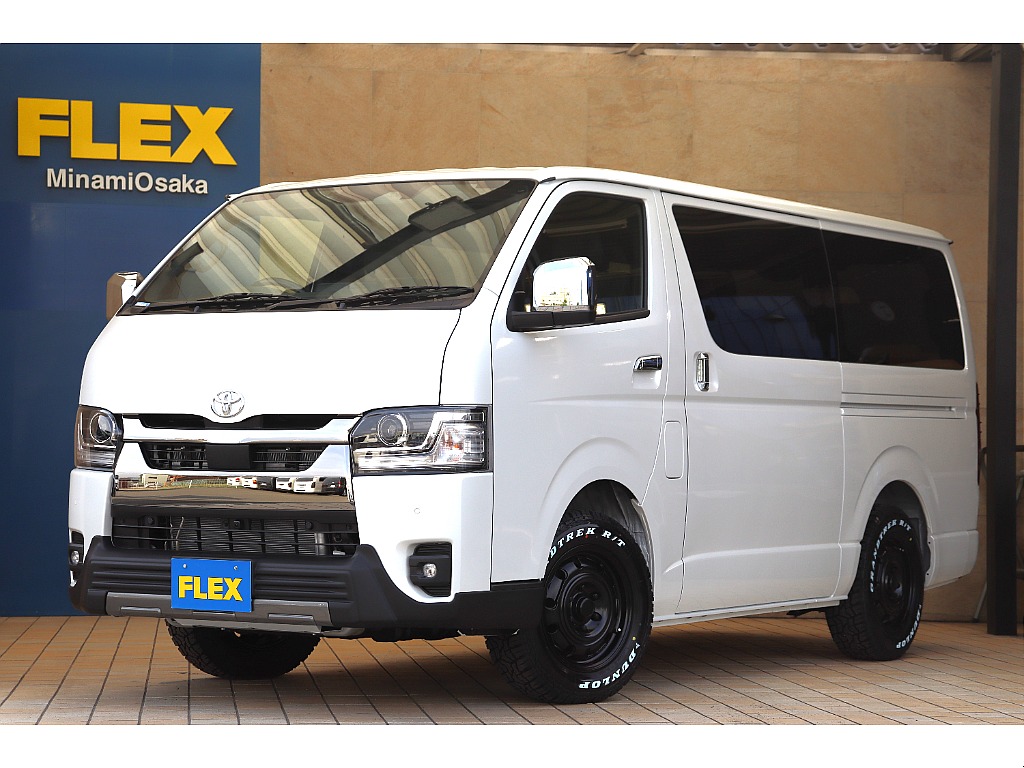 【新車ハイエース/スーパGLダークプライムⅡガソリン２WD】