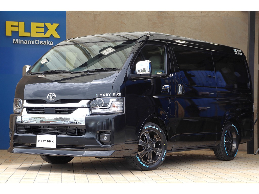 トヨタ&nbsp;ハイエース&nbsp;ワゴン2.7GLロング ミドルルーフ 4WD&nbsp;パーキングサポート キャンピングカーBELUGA&nbsp;大阪府