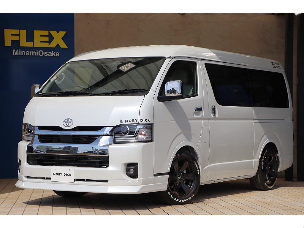 トヨタ&nbsp;ハイエース&nbsp;ワゴン2.7GLロング ミドルルーフ&nbsp;パーキングサポート&nbsp;大阪府