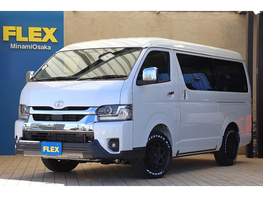 トヨタ&nbsp;ハイエース&nbsp;ワゴン2.7GLロング ミドルルーフ 4WD&nbsp;パーキングサポート&nbsp;大阪府