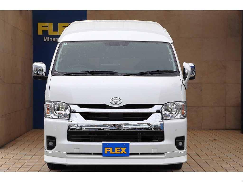 【希少在庫グランドキャビン/ガソリン4WD】専用ベッドキット装備済み♪ALPINEツインモニター♪