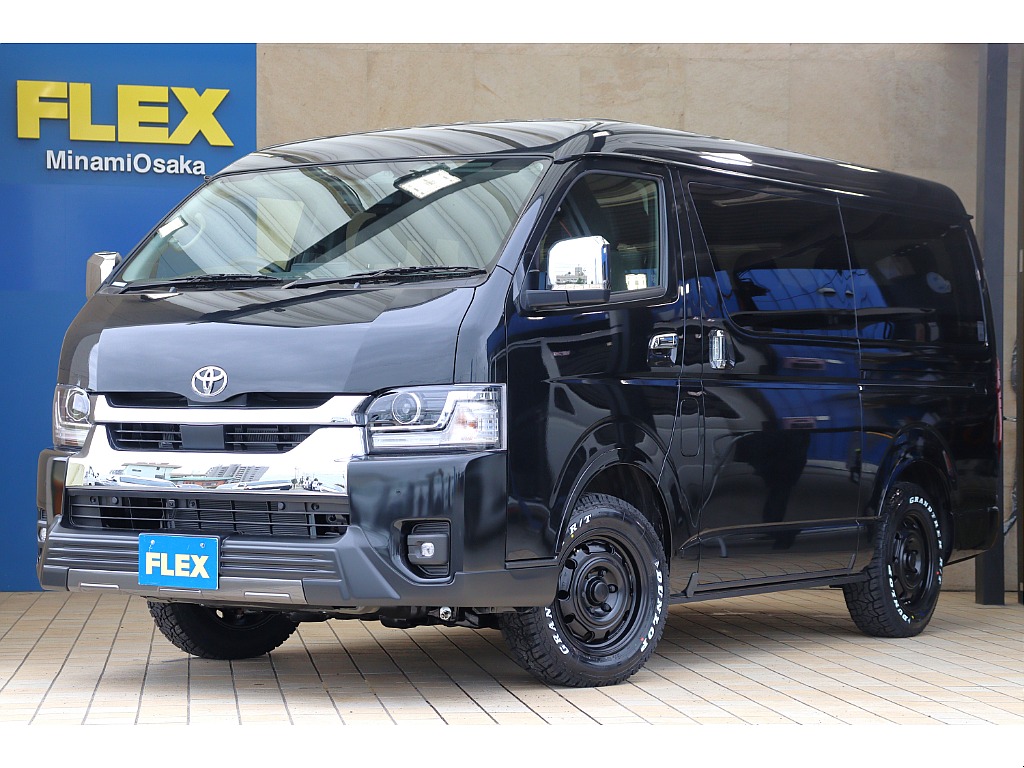 トヨタ&nbsp;ハイエース&nbsp;ワゴン2.7GLロング ミドルルーフ 4WD&nbsp;パーキングサポート&nbsp;大阪府