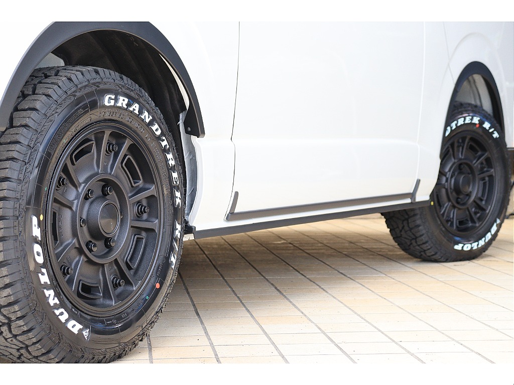 ［ハイエースバン 2.7 スーパーGL ダークプライムⅡ ワイド ミドルルーフ ロングボディ ガソリン4WD パーキングサポート］