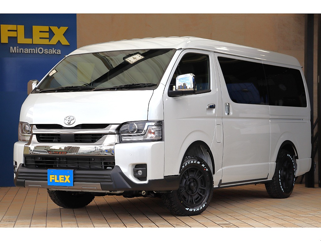 トヨタ&nbsp;ハイエースバン&nbsp;5D2.7スーパーGL DプライムⅡワイドL 4WD&nbsp;パーキングサポート&nbsp;大阪府