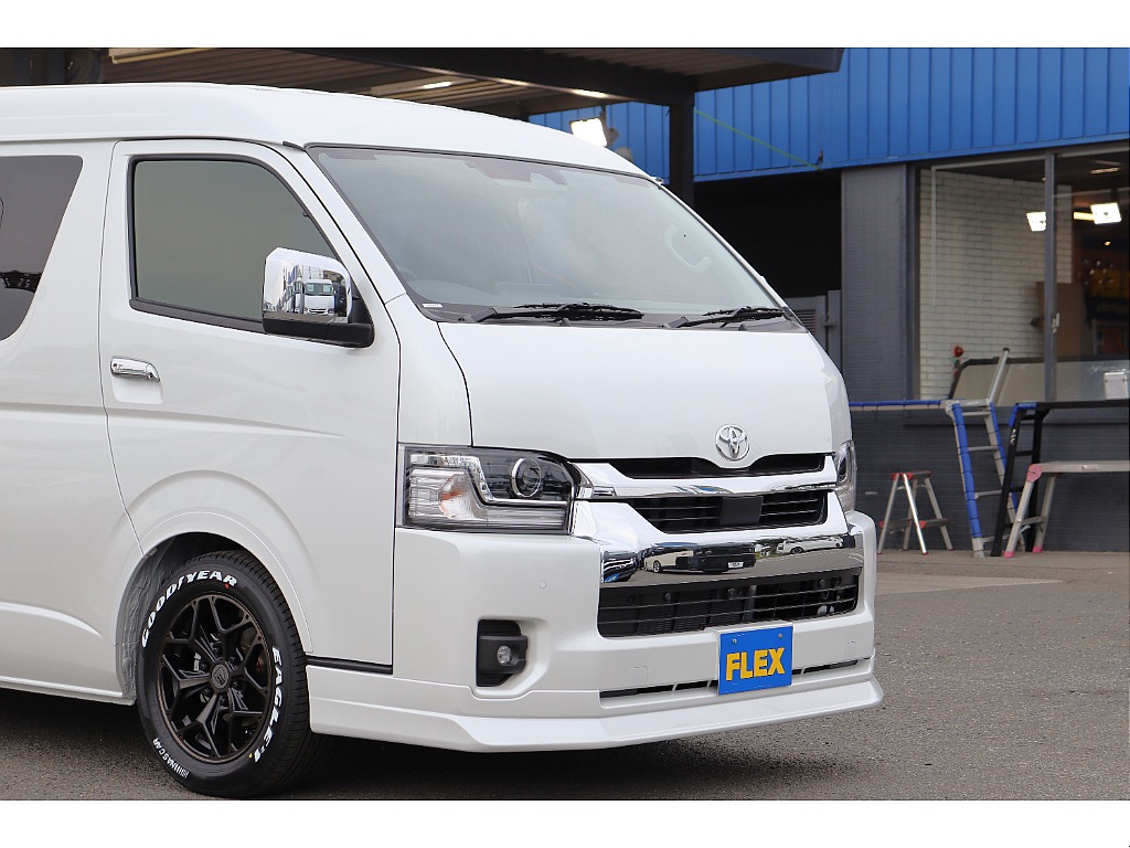 【新型/9型モデル！！ハイエースワゴンGL4WD/FLEXスマートベッドキット】前向き10名乗車！内外装カスタム済み♪