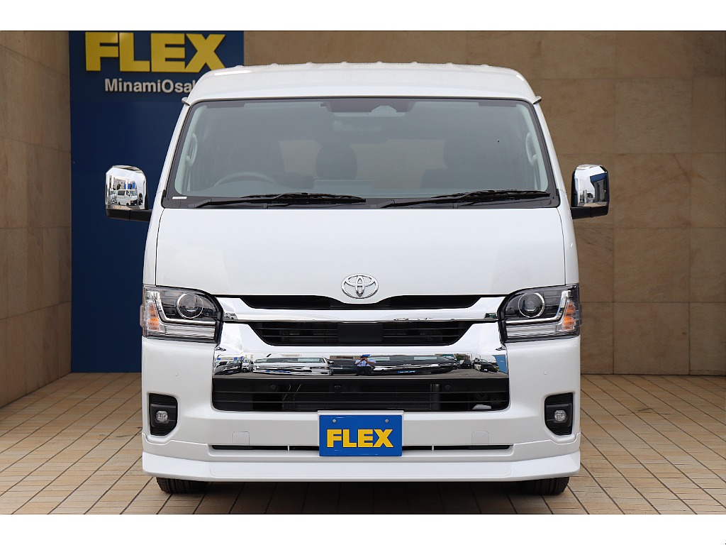 【新型/9型モデル！！ハイエースワゴンGL4WD/FLEXスマートベッドキット】前向き10名乗車！内外装カスタム済み♪