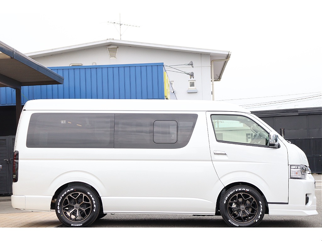 【新型/9型モデル！！ハイエースワゴンGL4WD/FLEXスマートベッドキット】前向き10名乗車！内外装カスタム済み♪