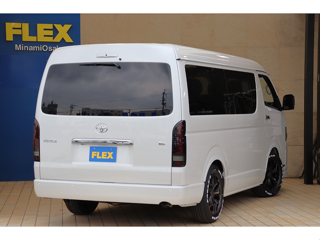 【新型/9型モデル！！ハイエースワゴンGL4WD/FLEXスマートベッドキット】前向き10名乗車！内外装カスタム済み♪
