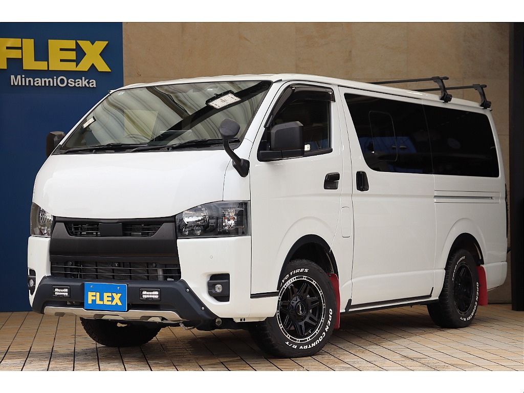 トヨタ&nbsp;ハイエースバン&nbsp;5D2.8DTスーパーGLダークプライムⅡL 4WD&nbsp;BlackEdition【限定一台】&nbsp;大阪府